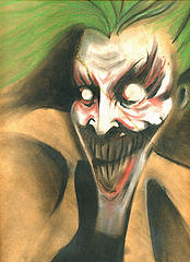 the joker (based on a Dave McKean work)