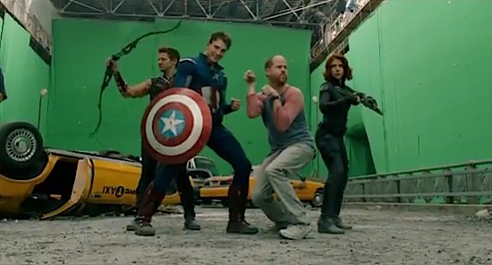Avengers gag reel - Jeremy Renner,  Chris Evans, Joss Whedon, Scarlett Johansson