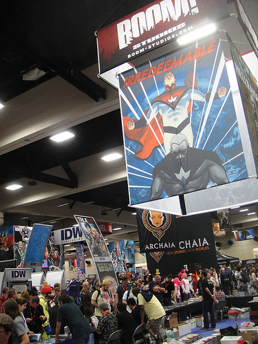 San Diego Comic-Con 2011 - Boom! Studios booth