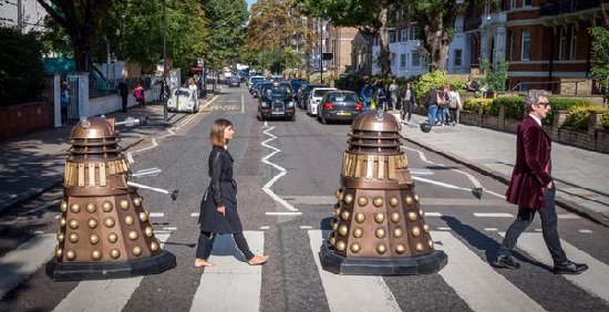 DR WHO ABBEY ROAD