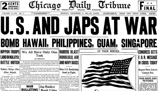 US Japs At War