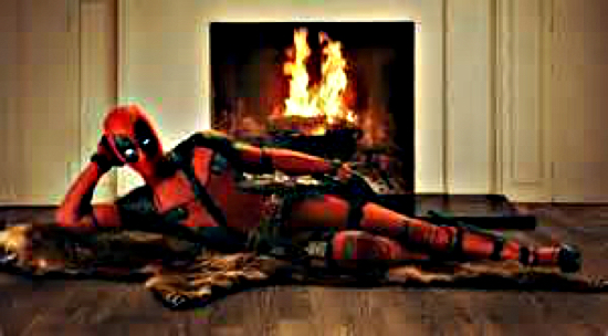Deadpool by the fire