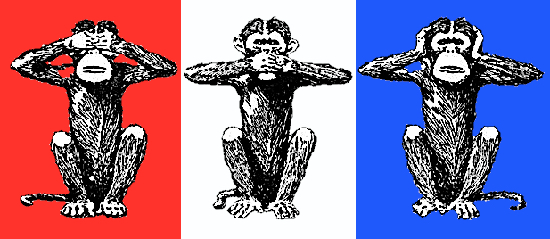 three monkeys
