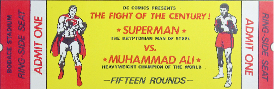 Superman Muhammad Ali Ticket