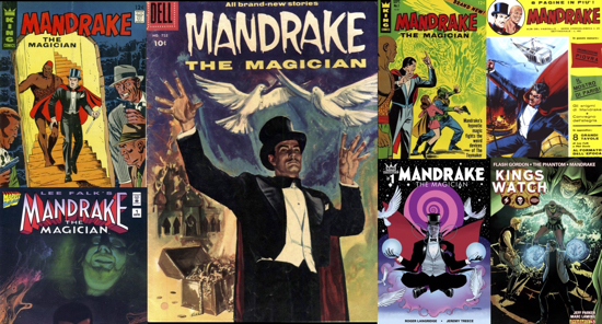 Mandrake Covers for ComicMix