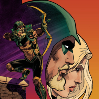 Green Arrow #33 (2016) cover by Mike Grell